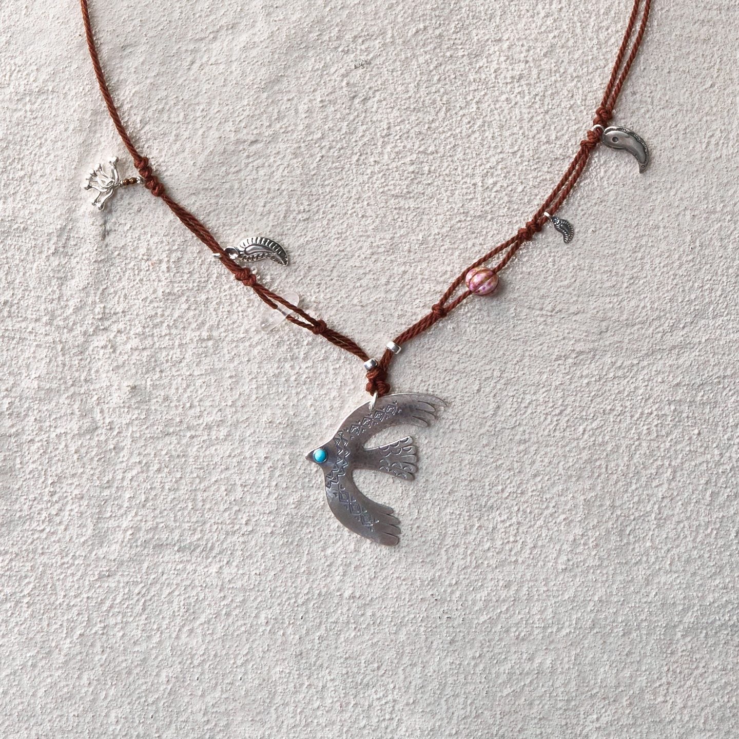 Silent Thunder Cord Necklace