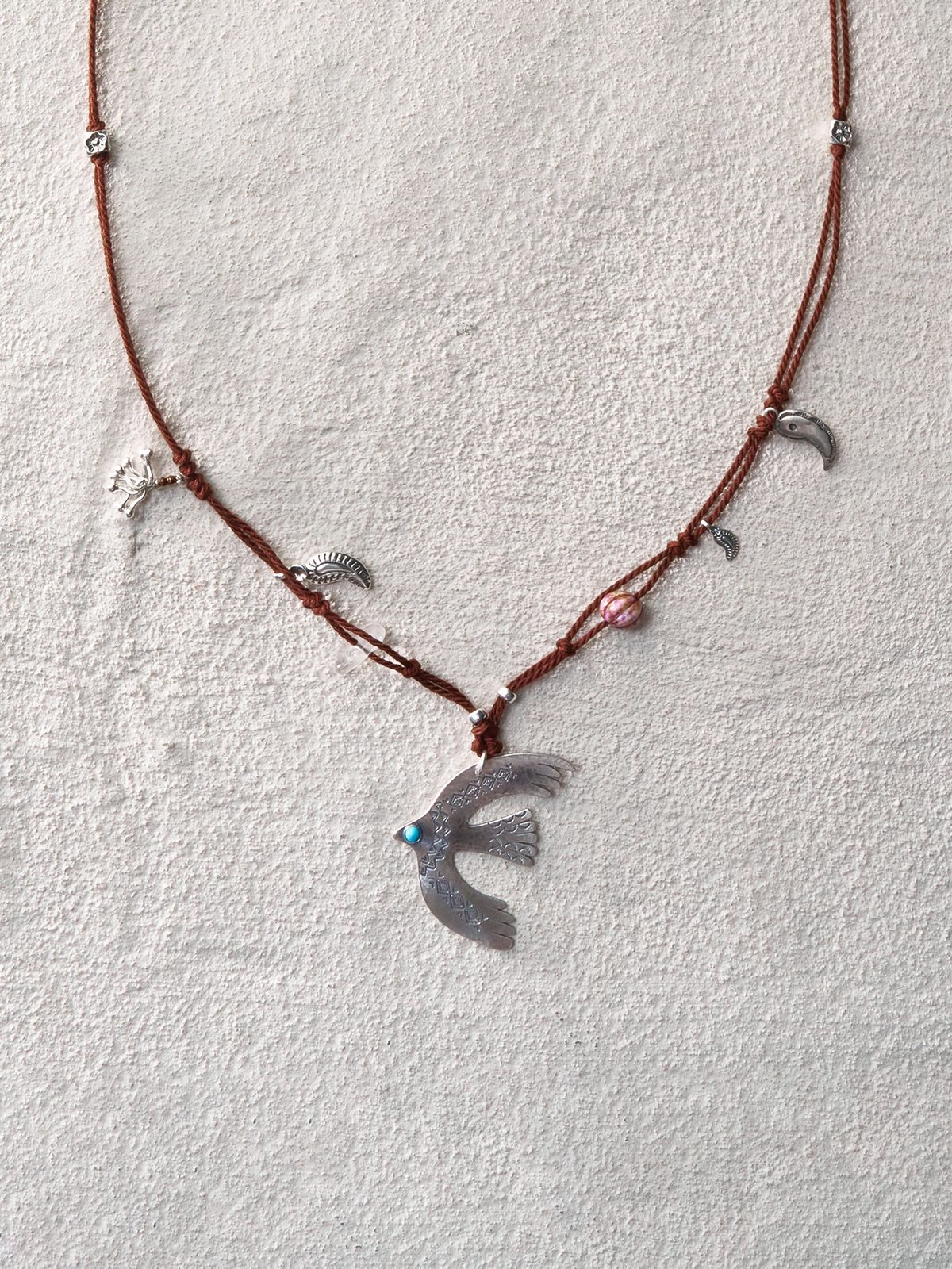 Silent Thunder Cord Necklace