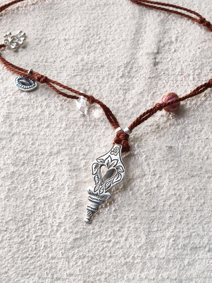 Secret Heart Cord Necklace