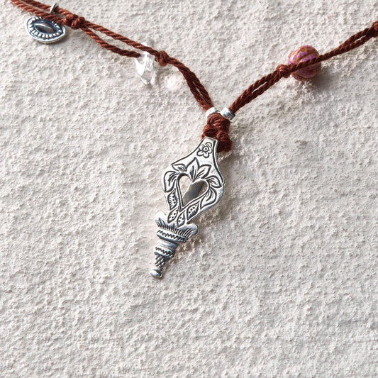 Secret Heart Cord Necklace