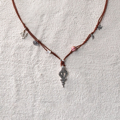 Secret Heart Cord Necklace