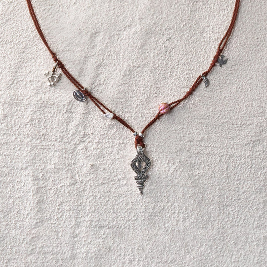 Secret Heart Cord Necklace
