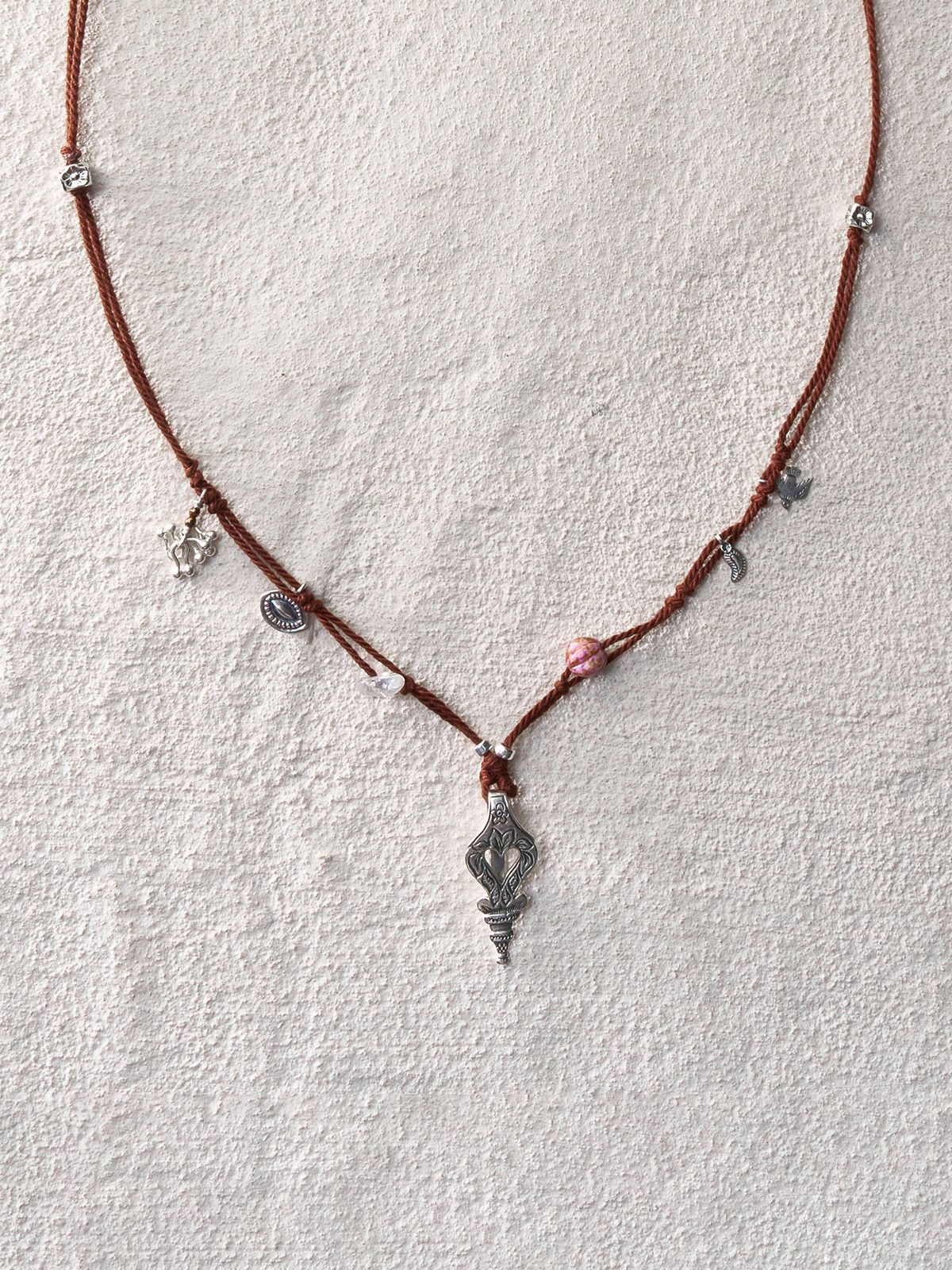 Secret Heart Cord Necklace
