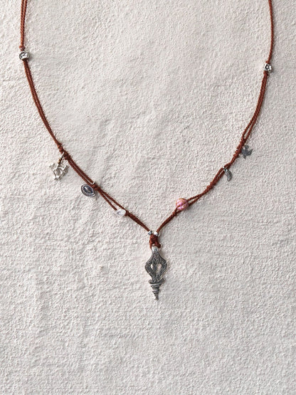 Secret Heart Cord Necklace