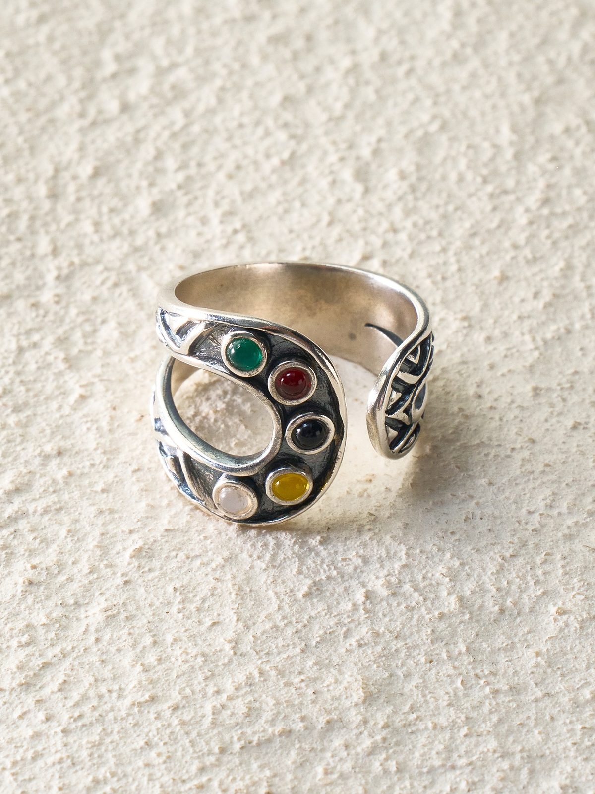 Five-Color Guardian Ring