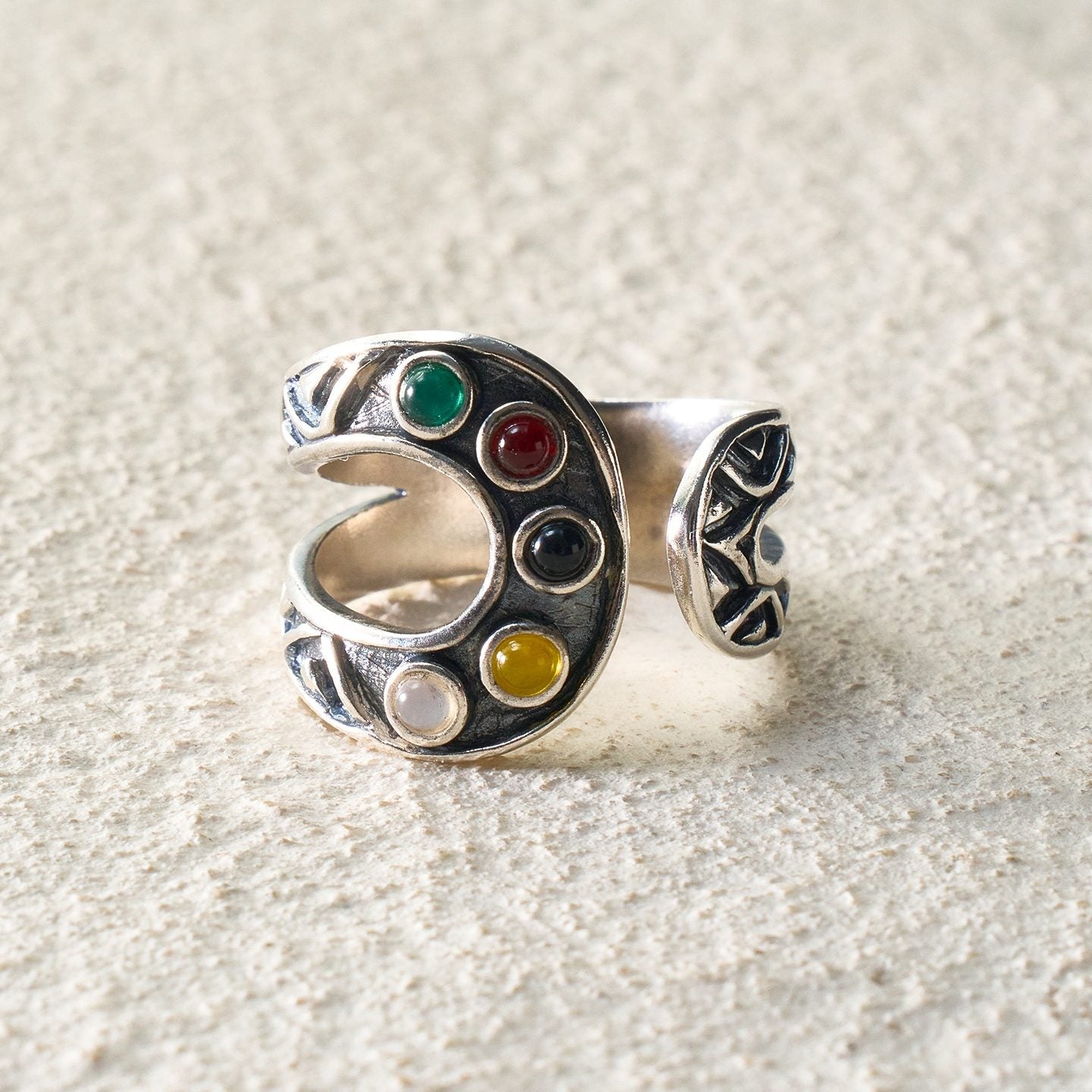 Five-Color Guardian Ring