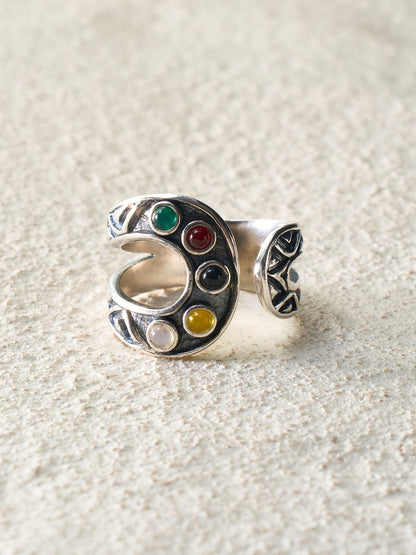 Five-Color Guardian Ring