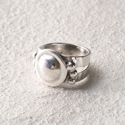 Silver Stone Ring
