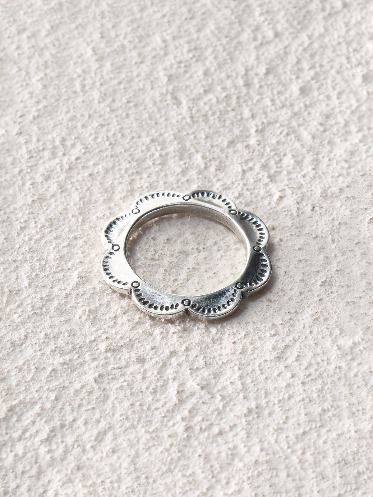 Sun Pattern Ring