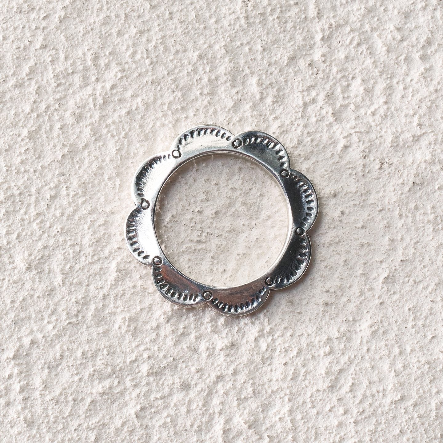 Sun Pattern Ring