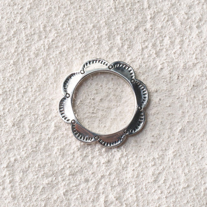 Sun Pattern Ring