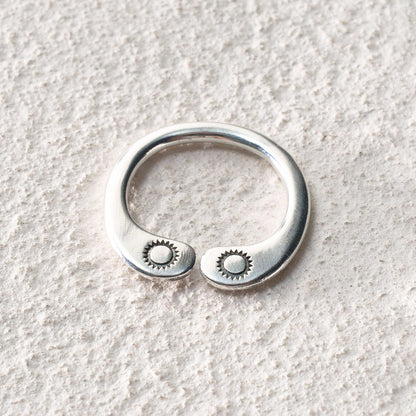 Twin Guardians Ring