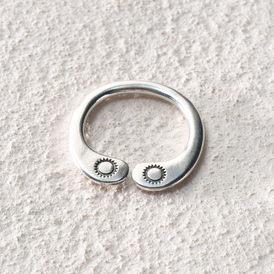 Twin Guardians Ring