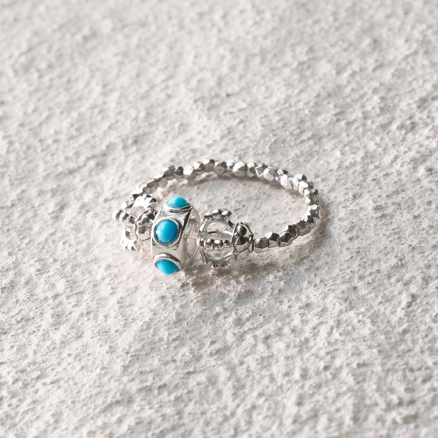 Vajra Prayer Wheel Ring