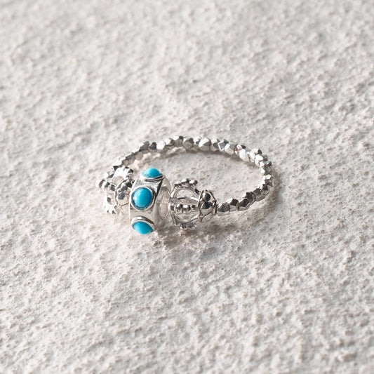 Vajra Prayer Wheel Ring