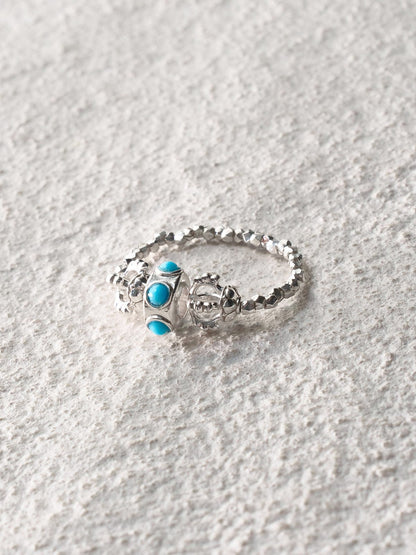 Vajra Prayer Wheel Ring