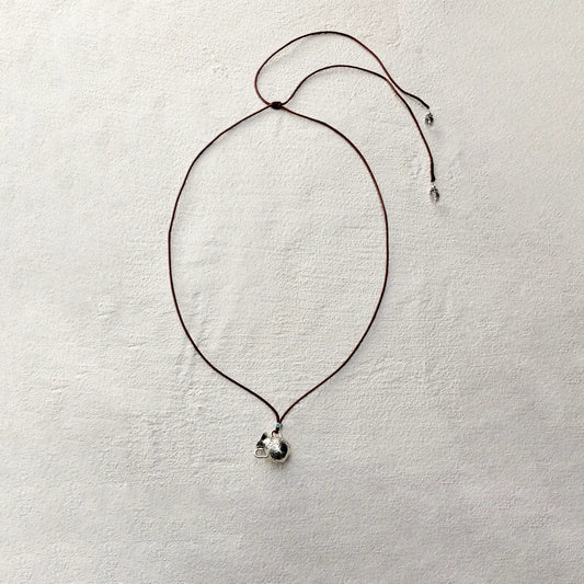 ensage-tokyo-nomads-flask-necklace-925-sterling-silver-wine-vessel-pendant-clear-quartz-charms-brown-wax-cord