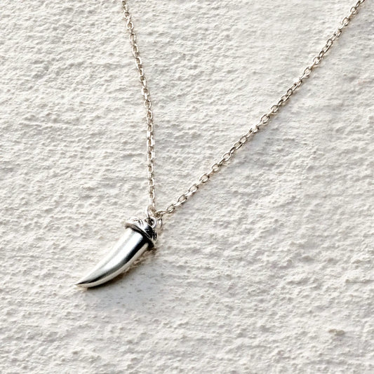 ensage-tokyo-spirit-horn-pendant-necklace-925-sterling-silver-talisman-polished-finish-engraved-cap