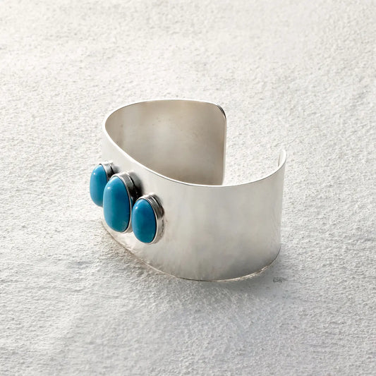 ensage-tokyo-triple-stone-cuff-925-sterling-silver-three-large-oval-turquoise-inlays-high-polish-finish