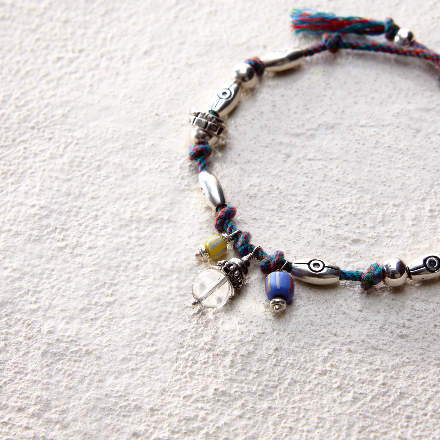 ensage-tokyo-whisper-of-the-wind-braided-bracelet-925-sterling-silver-natural-white-crystal-drop-glass-beads