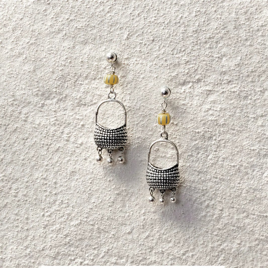 ensage-tokyo-hand-woven-basket-design-earrings-925-sterling-silver-with-turquoise-and-colorful-glass-beads