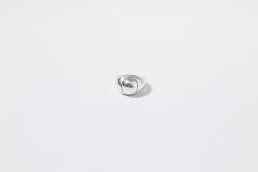 Silver Pearl Ring